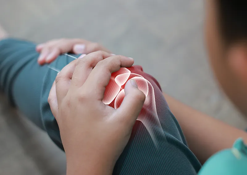 child with fracture